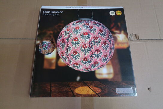 12 stk. Solar lyskugle Ø40 cm