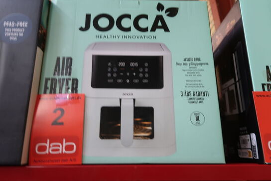 Jocca Digital Airfryer & Dehydrator 8 liter white