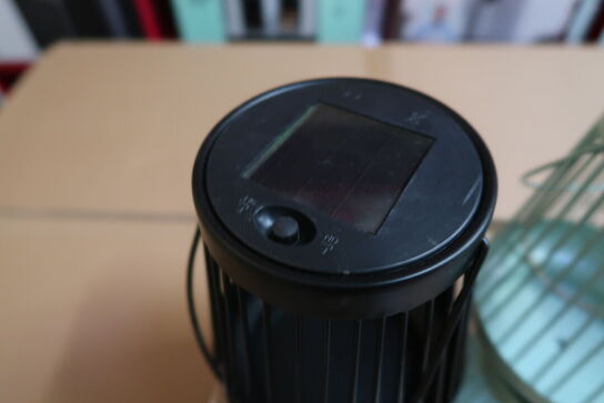 6 stk. Lanterne med solcelle 