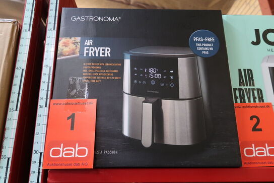 Gastronoma airfryer 8 liter inkl. tilbehørssæt 1800 watt