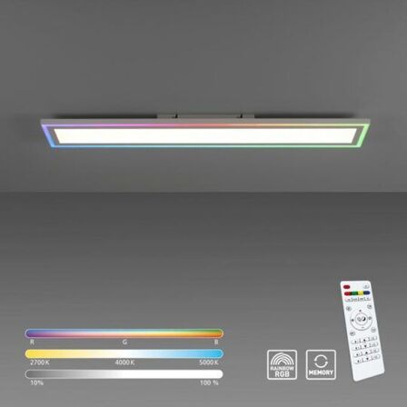 Paul neuhaus edging led-loftslampe 100 cm rektangulært(ubrugt)