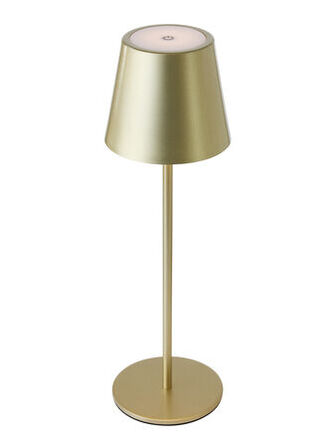 2 stk. nielsen light one led opladelig bordlampe 36,6cm – gylden(ubrugt)