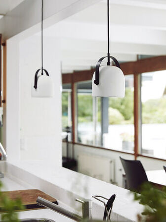 2 stk nielsen light new york pendel – ø17,6cm – beton(ubrugt)