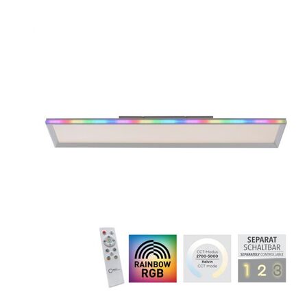 Paul neuhaus led-loftslampe 100 cm rektangulært – dæmpbar(ubrugt)