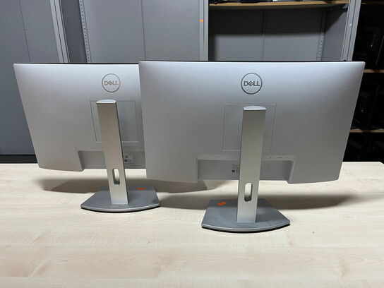 2 stk. 24" monitor, DELL S2421HS