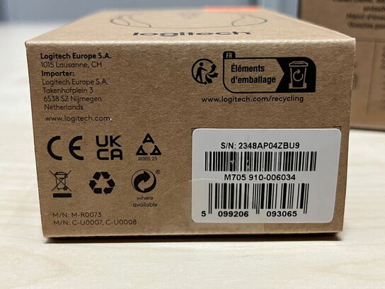 2 stk. mus, LOGITECH M705