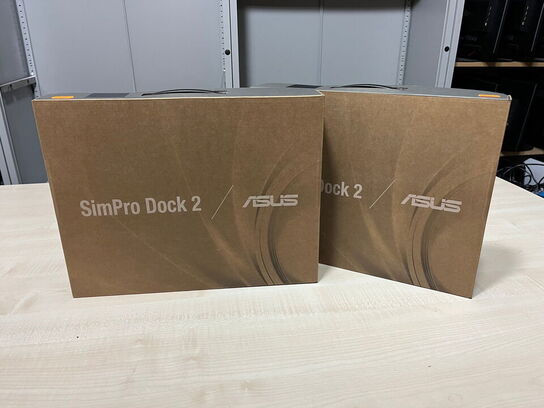 2 stk. dockingstations, ASUS SlimPro Dock 2