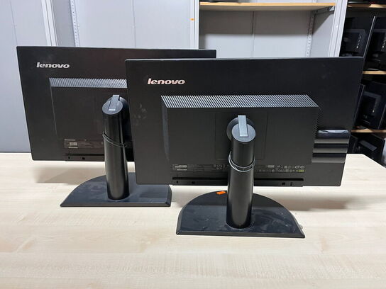 2 stk. 24" monitor, LENOVO LT2323pwA