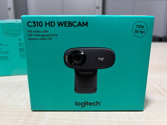 2 stk. HD Webcam, LOGITECH C310 