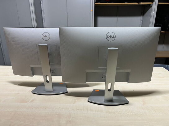 2 stk. 24" monitor, DELL S2421HS
