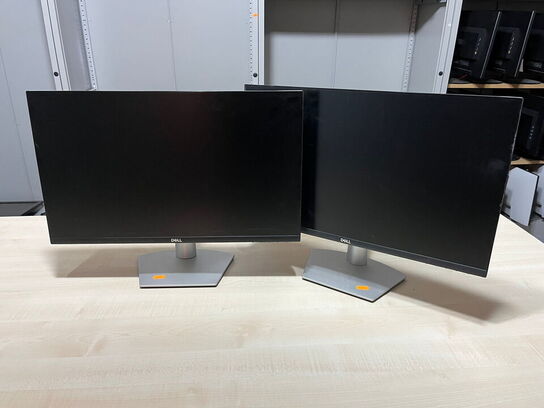 2 stk. 24" monitor, DELL S2421HS