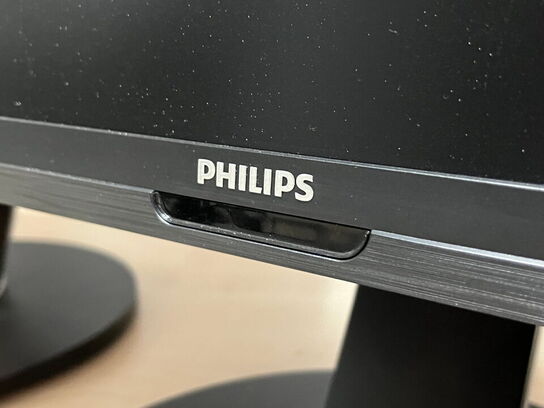 2 stk. 24" monitor, PHILIPS 241B7Q
