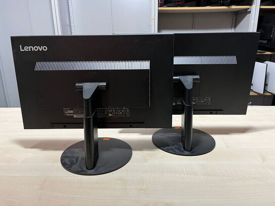 2 stk. 24" monitor, LENOVO T241-10
