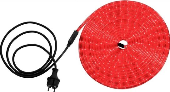 2 stk. globo udendørs led light tube 9 meter rød(ubrugt)