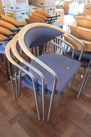6 stk. stole HANSEN&SØRENSEN