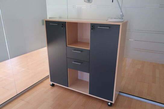 4 stk. reoler EFG samt 2 stk. lamper