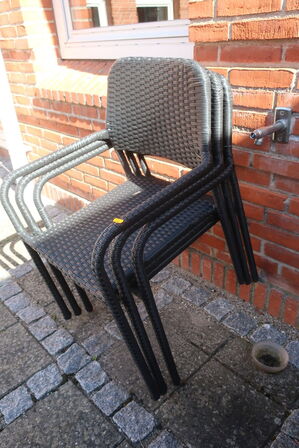Havebord samt 6 stk. stole 