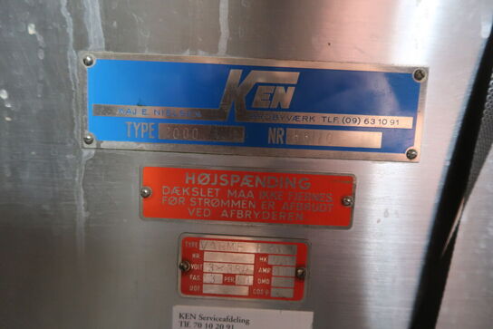 Opvaskemaskine KEN Type 2000