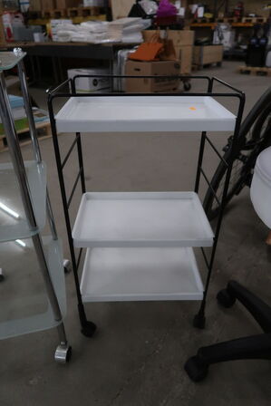 Chair, stool and 2 pcs. trucks