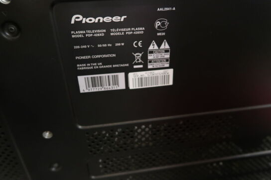 Fjernsyn PIONEER PDP-428XD
