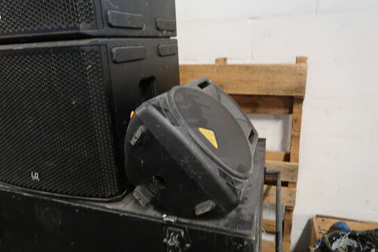 2 stk. subwoofer LD SYSTEMS Stinger SUB 15 A G3 samt højtaler BEHRINGER
