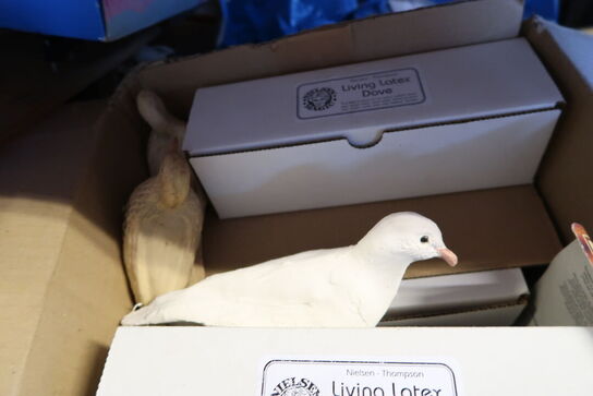 Div. Rekvisitter på hylde