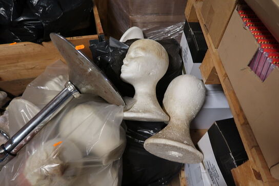 Div. Mannequinhoveder m.m.