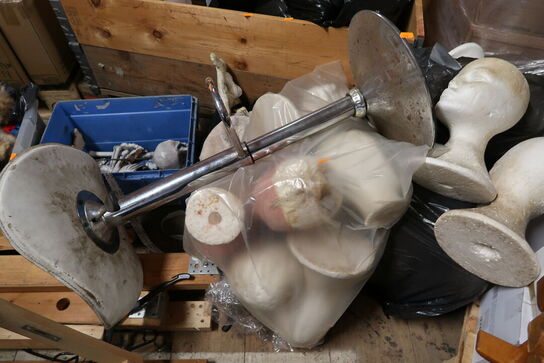 Div. Mannequinhoveder m.m.