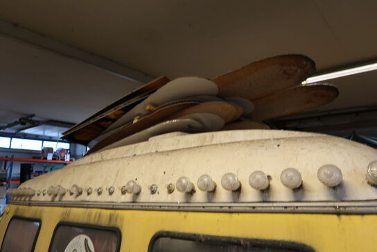 Campingvogn med div. Lamper, lys m.m. (momsfri)(læs beskrivelse)