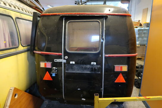 Billetvogn med kasse lysskilt (momsfri)(læs beskrivelse)