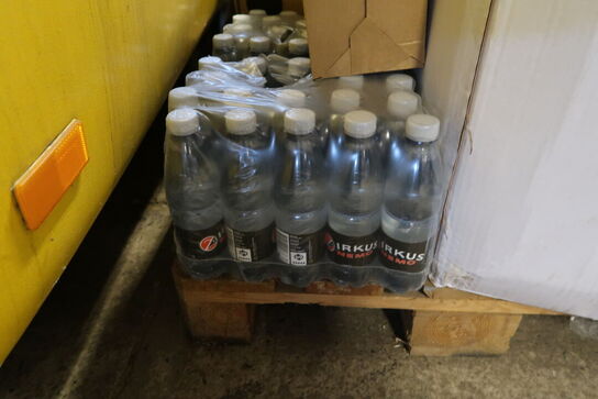 Palle med arbejdsbukser, kildevand m.m.