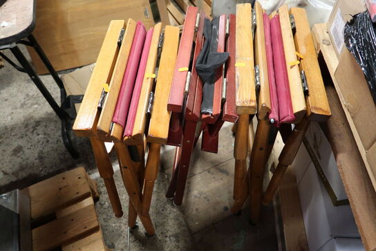 3 stk. stativer til serveringsbakker