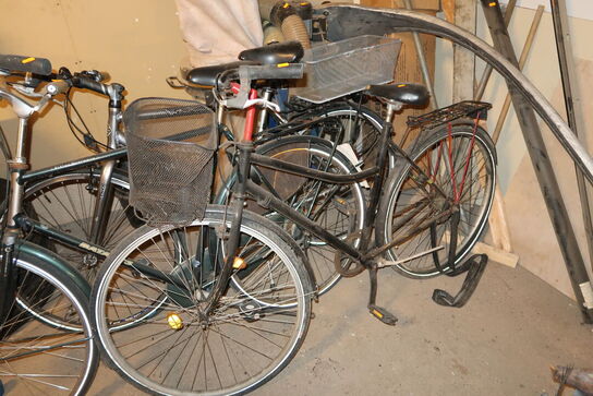 3 stk. citybikes