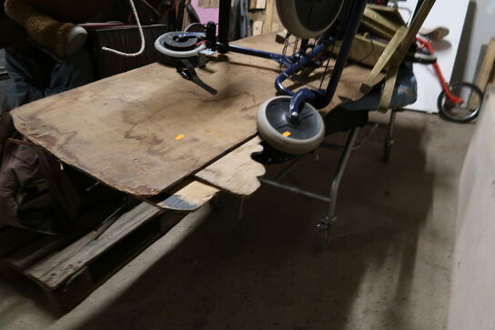 2 stk. rollator samt vogn