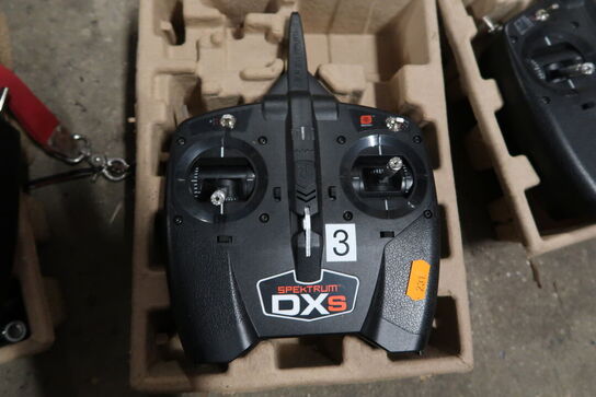 3 stk. fjernbetjeninger SPEKTRUM DXS