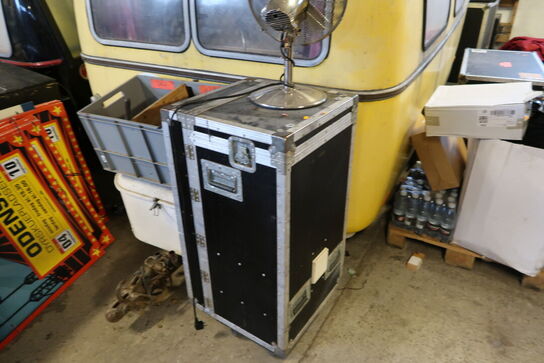 Flightcase samt ventilator