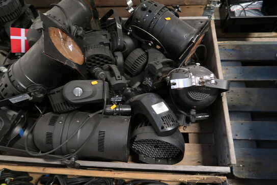 Div. Lamper, bl.a. moving head STARVILLE MH-100 m.fl.