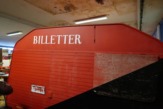 Billetvogn (momsfri)(læs beskrivelse)