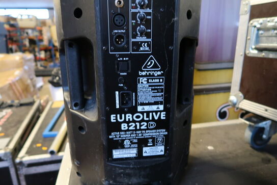 2 stk. subwoofer LD SYSTEMS Stinger SUB 15 A G3 samt højtaler BEHRINGER