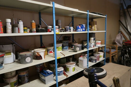 Indhold på lagerreoler (lagerreoler medfølger ikke)