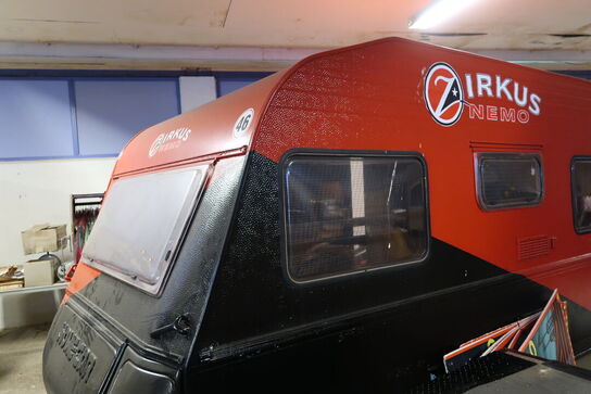 Campingvogn HOME-CAR (ombygget til at huse dyr)(momsfri)