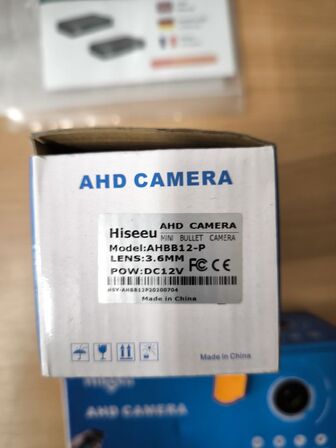 2 stk. AHD kamera HISEEU AHBB112-P