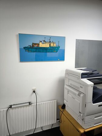 Billede udført i glas