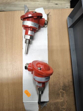 2 stk. PR temperaturtransmittere