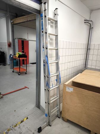 Skydestige ZARGES 3.81 m max højde