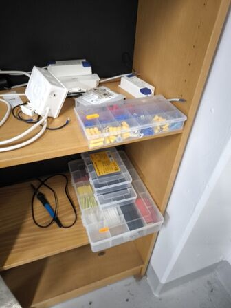 Sortimentskaseer med indhold