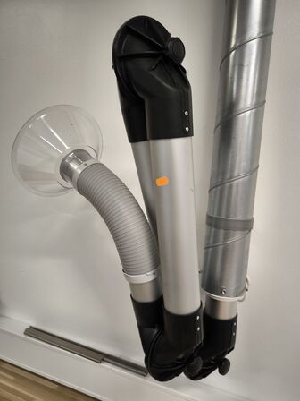 Udsugningsarm (se beskrivelse)