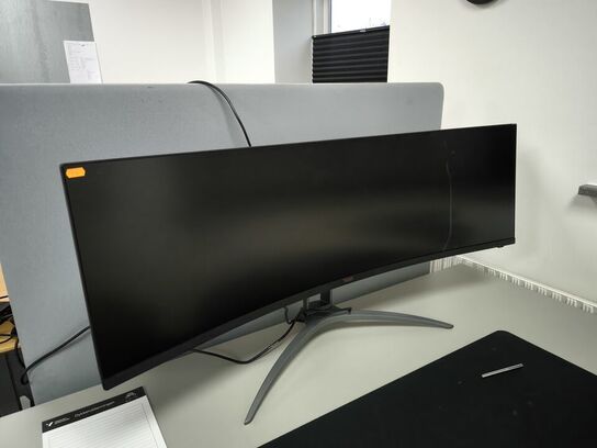 Skærm AGON 49" AG493UCX defekt (se billede)