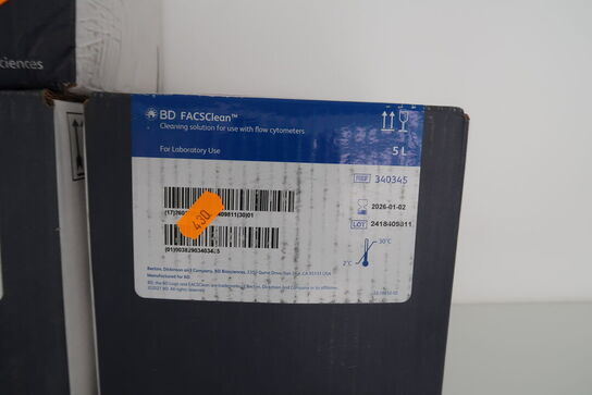Div. Laboratorieudstyr BD FACSClean m.m.