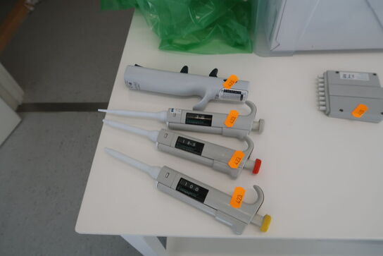 4 stk. pipetter FINNPIPETTE m.fl.